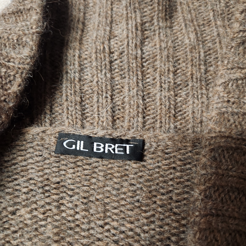 Elegant Brown Cardigan by - Picture 3 of 8
